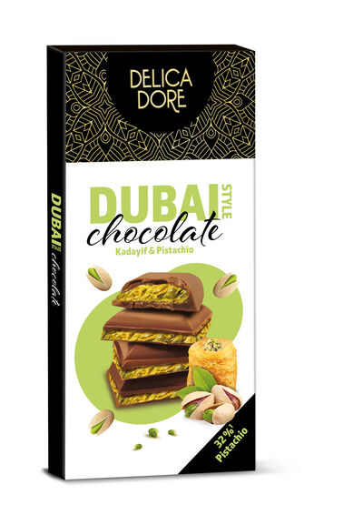 Chocolate Dubai Delicatore Pistacho 98g