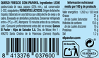 Queso rulo El Pastor 100 gr con Papaya