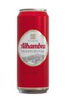 Cerveza rubia Alhambra Tradicional lata 50cl
