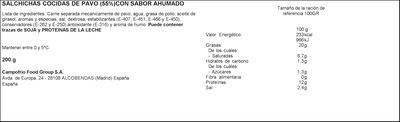 Salchichas pavo Oscar Mayer 200g 5 uds