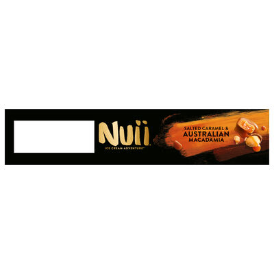Helado Nuii caramelo y nueces 3 + 1 uds