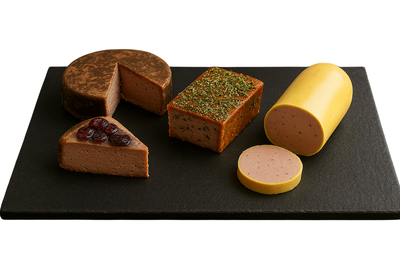 Lote: 150g Mousse Pato Trufa+150g Pate de Arandanos + 150g Pate Finas Hierbas