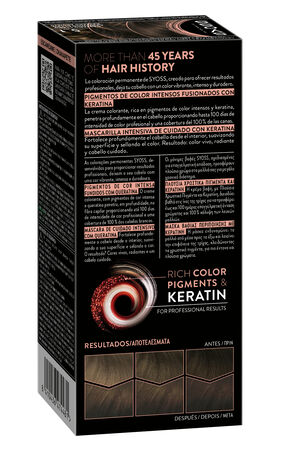 Tinte permanente Syoss n&ordm;5.1 casta&ntilde;o claro