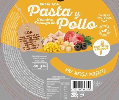 Ensalada Pasta y Pollo Alipende 265g