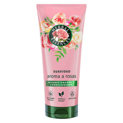 Acondicionador Herbal Essences 250ml suavidad aroma a rosas