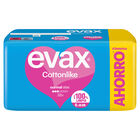 Compresas con alas cottonlike Evax 32 uds normal