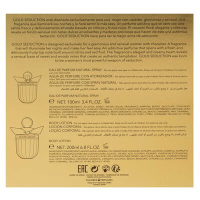 Estuche de colonia Women Secret Gold Seduction