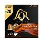 Caf&eacute; Colombia expresso intensidad 8 L&acute;or 20 c&aacute;psulas