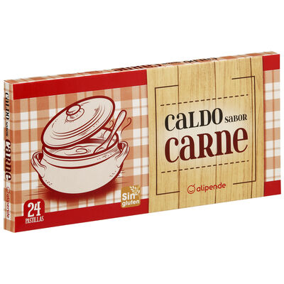 Pastillas de caldo de carne Alipende 24 unidades
