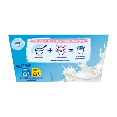 Postre Nestlé Yogolino natural desde 6meses pack 4