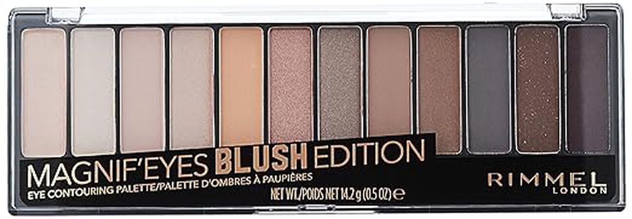 Maquillaje estuche sombra de ojos Rimmel Magnif'eyes 002 blush