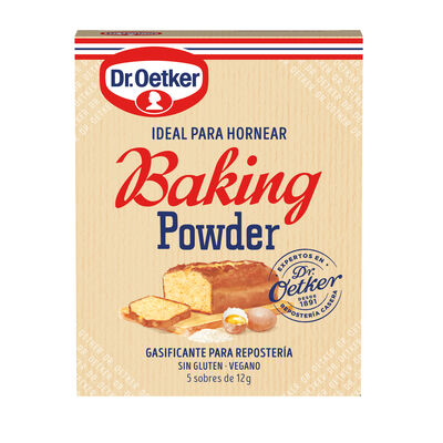 Gasificante para repostería Dr Oetker 5 unidades