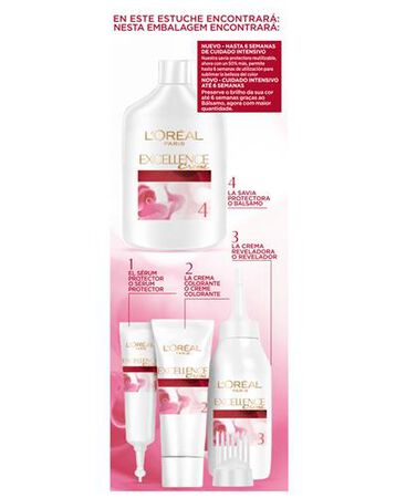 Tinte de cabello L'Or&eacute;al Excellence Creme n&ordm; 3 casta&ntilde;o oscuro