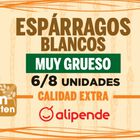 Espárragos blancos muy grueso Alipende 205g (6/8 piezas)