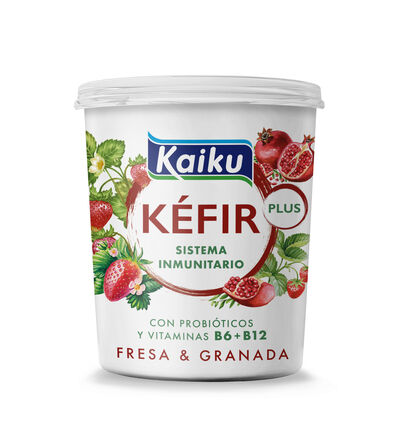 Kéfir fresa y granada 350 g