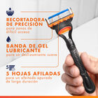 Recambio hojas de afeitar Gillette 7+1 unidades Fusion 5