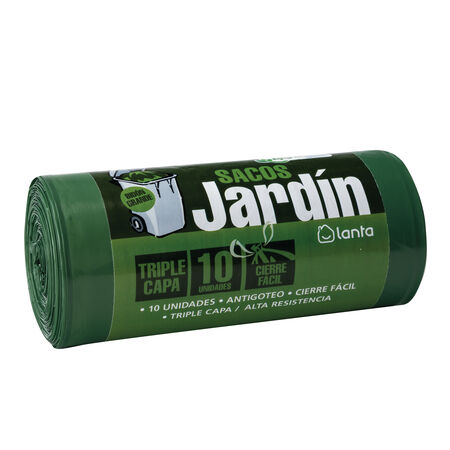 Bolsas de basura Lanta 10 uds sacos de jardín