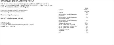 Caramelos Pictol&iacute;n 500g cristal sabores