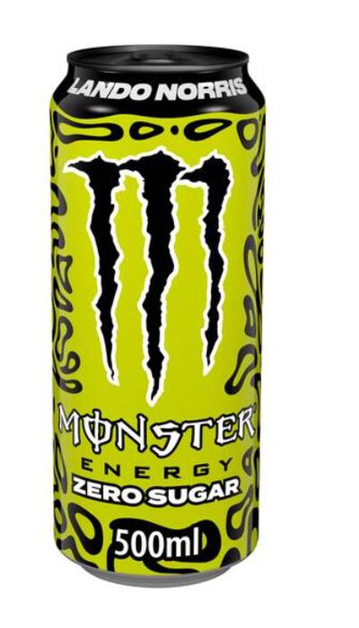 MONSTER ENERGY LANDO NORRIS ZERO SUGAR 500ML LATA