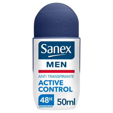 Desodorante roll-on para hombre Sanex Men Active Control 48h antitranspirante 50ml