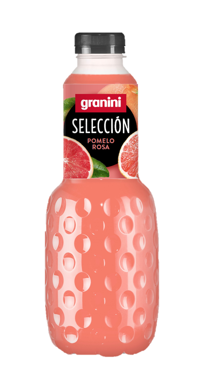 Bebida con zumo de pomelo rosa Granini 1l