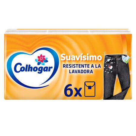 Pañuelos Colhogar 6 unidades suavisimo resistentes a la lavadora