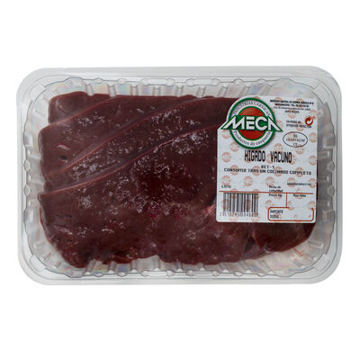 Higado de vacuno meca 450g aproximadamente