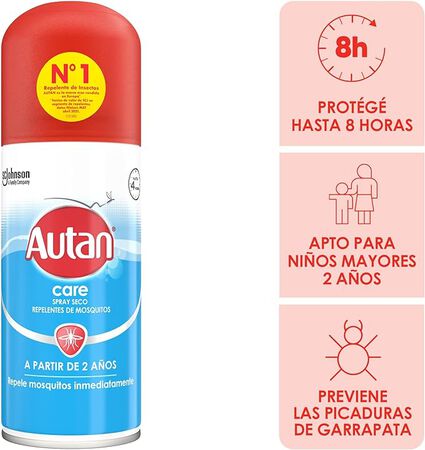 Repele mosquitos spray Autan 100 ml Care