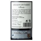 Vino tinto Legado de Farro menc&iacute;a
