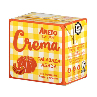 Crema de calabaza asada Aneto 500ml