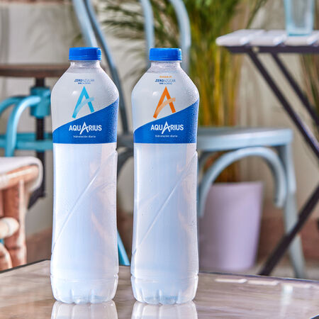 Bebida isotónica zero Aquarius 1,5l naranja