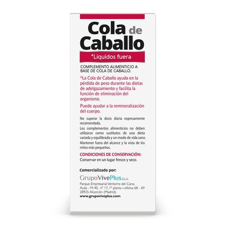 Cola de caballo Vive+ 50 cápsulas