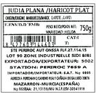 Judías verdes bolsa 750g