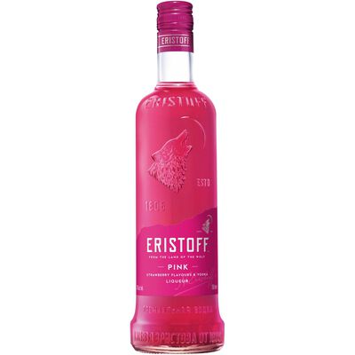 Licor vodka Eristoff pink 70cl