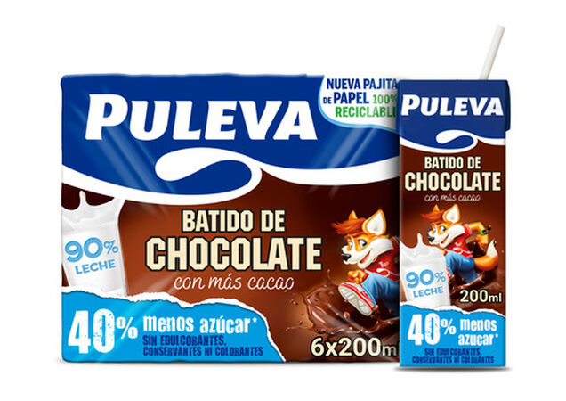 Batido Puleva 200ml pack 6 cacao