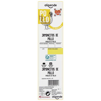 Jamoncitos de pollo (Muslos de pollo) Alipende 750g aproximadamente
