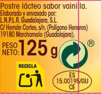 Natillas sabor vainilla Alipende pack 4