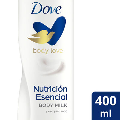 Body milk Dove 400ml para piel seca
