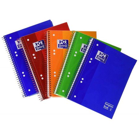 Cuaderno A5 Oxford 5X5 Tapa Extradura