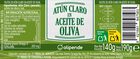 At&uacute;n claro en aceite oliva Alipende 140g