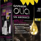 Tinte de cabello sin amoníaco Garnier Olia nº 4 castaño