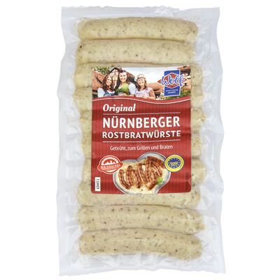 Salchicha Nuremberg Bratwurst Wolf 200g