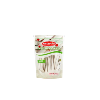 Golosinas Miguel&aacute;&ntilde;ez 165g l&aacute;pices de nata y fresa