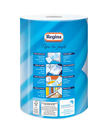 Papel De Cocina En Rollo Regina Blitz 100 Maxi Hojas