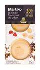 Foie pato bloc con 30% de frie gras en trozos Martiko 80g