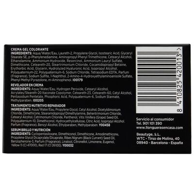 Tinte de cabello Llongueras Color Advance nº 1 negro