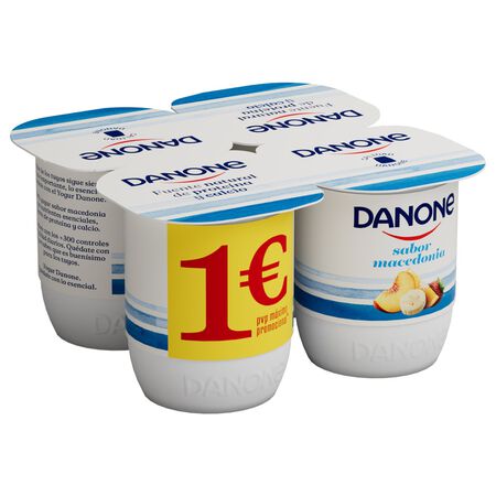 Yogur Danone pack 4 macedonia