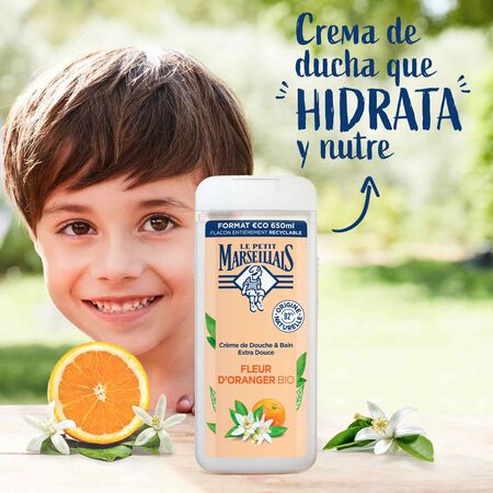 Gel de ducha Le Petit Marseillais 650 ml flor de naranjo
