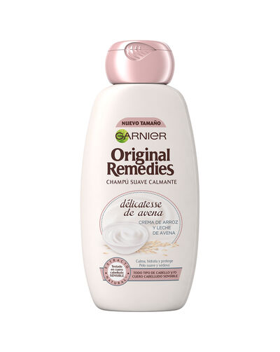 Champú suave calmante Garnier Original Remedies 300ml