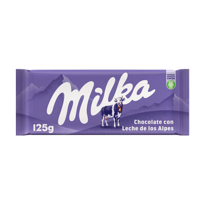 Chocolate con leche Milka 125g